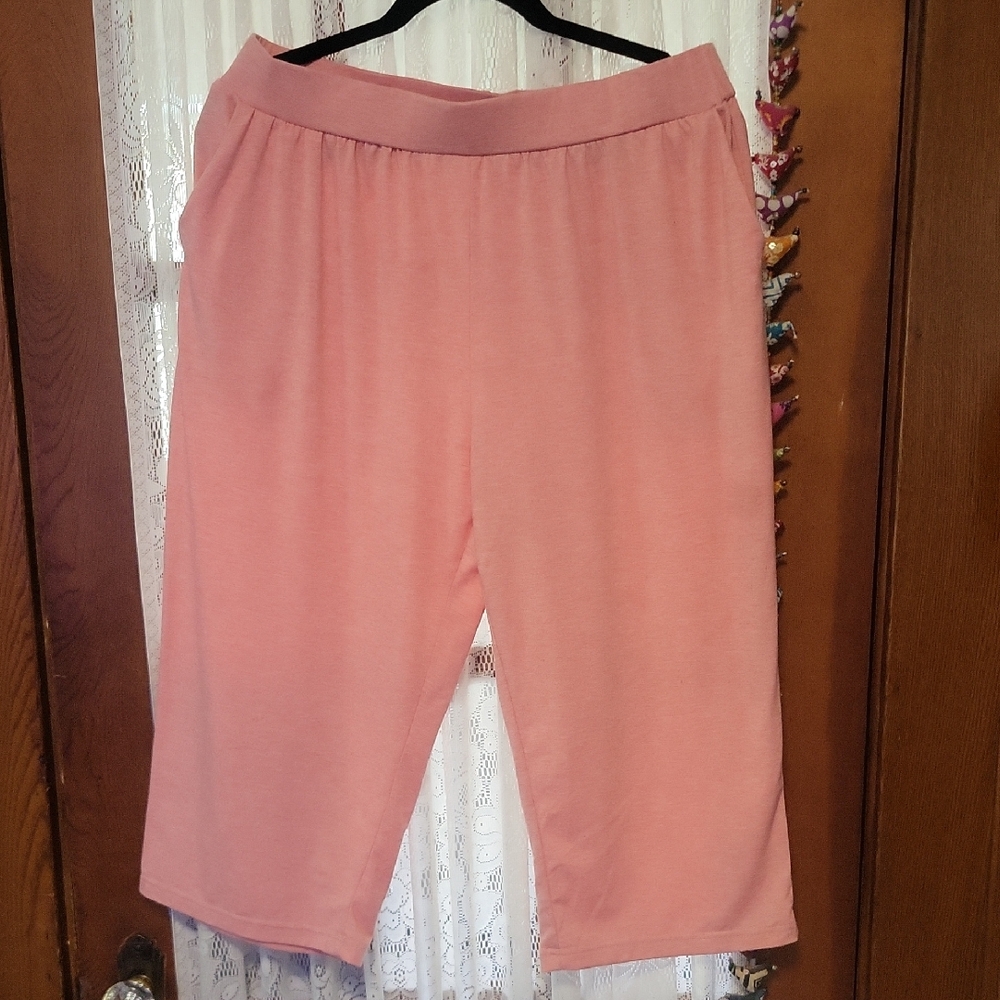 Pink and/ or GRAY Capri Lounge Pants